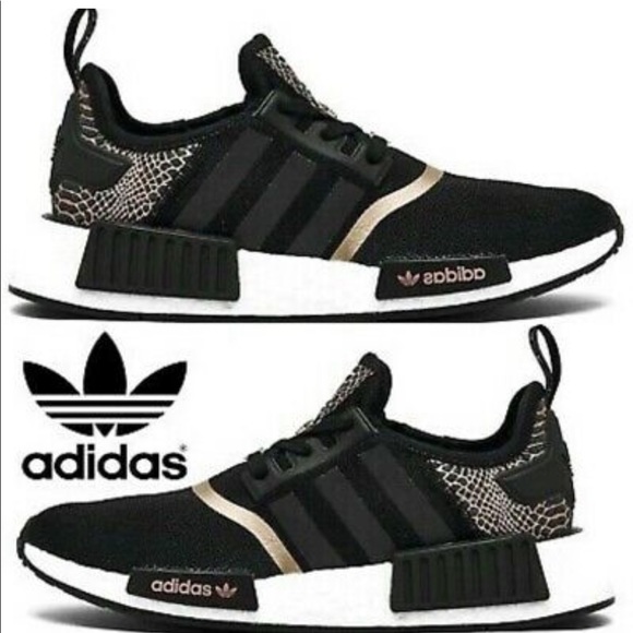 adidas | Shoes | Brand New Adidas Black And Rose Gold Womens Nmd R Casual  Sneakers Size 65 | Poshmark